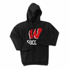 LW Boys Soccer 2022 - Essential Fleece Hooded Sweatshirt (Black)