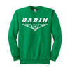 Badin Indoor Track - Core Fleece Crewneck Sweatshirt (Kelly)