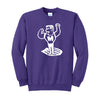 Middletown Athletics - Middie Man Fleece Crewneck Sweatshirt (Purple)