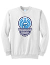 Fairborn Basketball - Core Fleece Crewneck Sweatshirt (White)