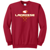 Fenwick Mens LAX 2023 - Port & Company® Essential Fleece Crewneck Sweatshirt (Red)