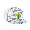 Thunder 9U Baseball - Pacific D-Series Glamo Trucker Flexfit Cap (Arctic)