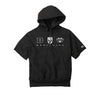 Badin Wrestling 2020 - Champion Reverse Weave Short Sleeve Hooded Sweatshirt (Black)