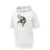 New Miami Football 2021 - Fleece Short Sleeve Hooded Pullover (White)