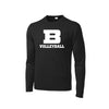 Badin Girls Volleyball 2020 - PosiCharge Competitor LS Tee (Black)
