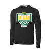 Little Miami Basketball 2021 - Drive Fit Long Sleeve Tee (Black)