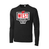 Lakota West Basketball 2021 - Long Sleeve PosiCharge Competitor Tee (Black)