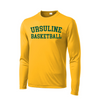 Ursuline Girls Basketball 2021 - Long Sleeve PosiCharge Competitor Tee (Gold) Green UB
