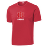 Indian Hill Spring 2023 - PosiCharge Competitor Tee (True Red)