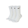 Badin Girls Basketball 2021 - Nike 3-Pack Dri-FIT Cushion Crew Sock (White)