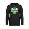 Badin Girls Basketball 2021 - B-CORE L/S HOOD TEE (GRAPHITE)