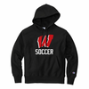 LW Boys Soccer 2022 - Champion ® Reverse Weave ® Hooded Sweatshirt (Black)