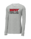 Lakota West Tennis - Nike Core Cotton LS T (Heather)