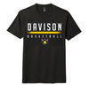 Davison Basketball - Triblend Tee (Black)