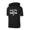 Hamilton West Side Baseball 2021 - Sport-Wick Fleece Short Sleeve Hooded Pullover (Black)
